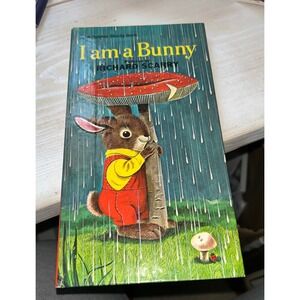 I am a Bunny Golden Sturdy Children's BookIllustrated by Richard Scarry Vintage